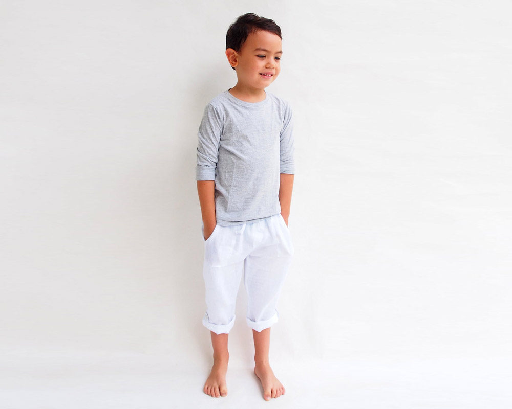 Boy Linen Pants