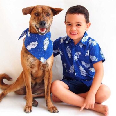 Boy & Dog Matching Outfit