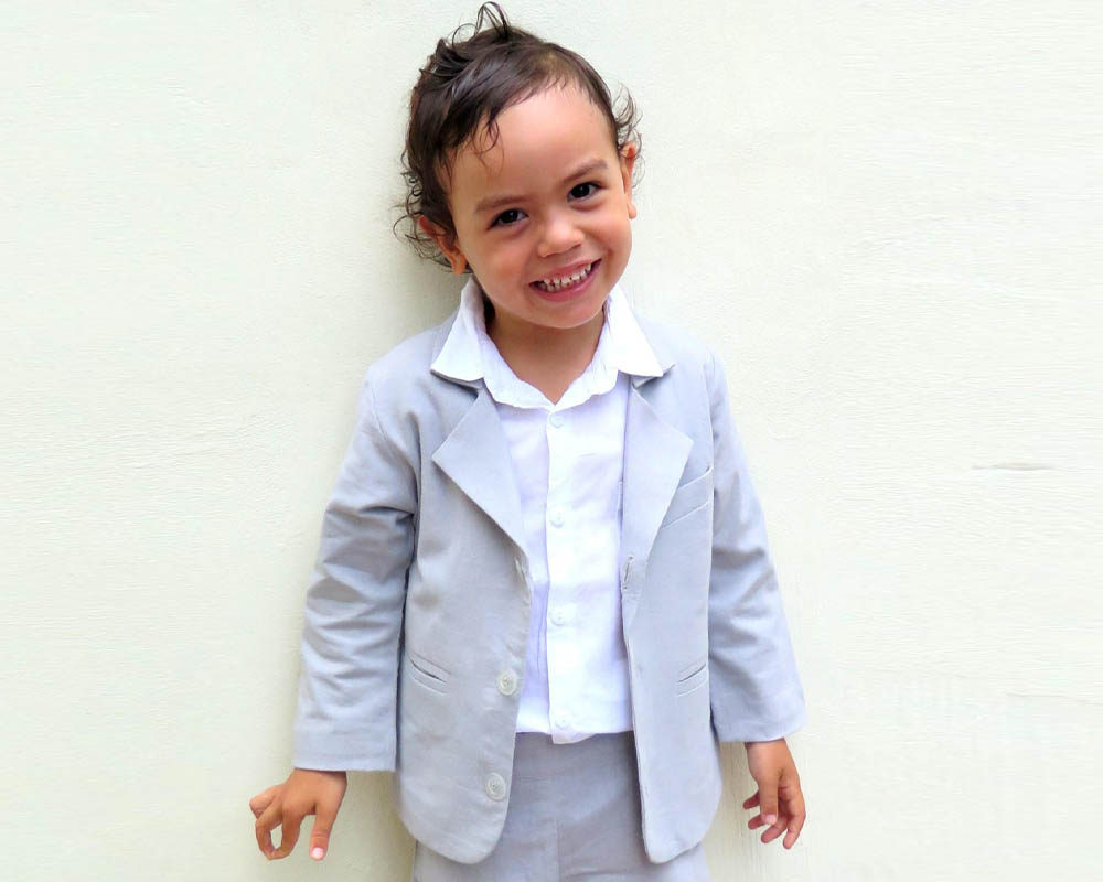 Boy Linen Suit
