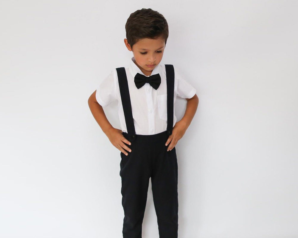 Boy 3 Piece Linen Suit