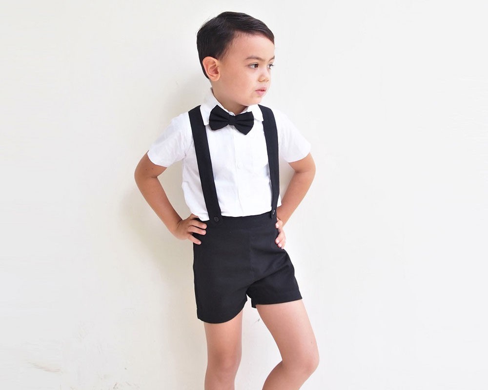 Boy 3 Piece Linen Suit