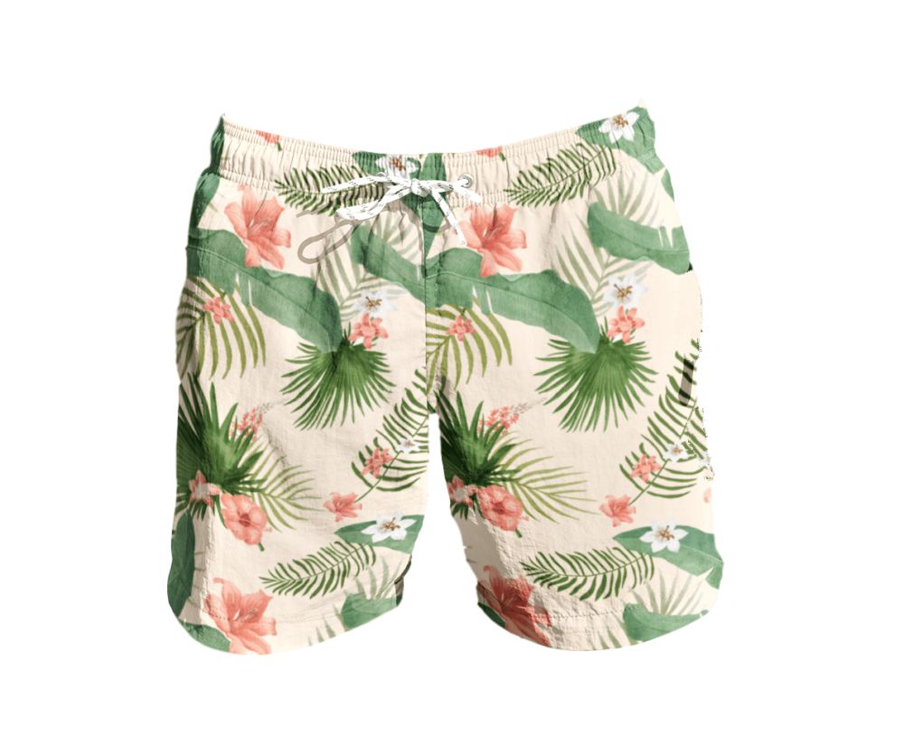Matching Swim Trunks - Tropical - Image 3