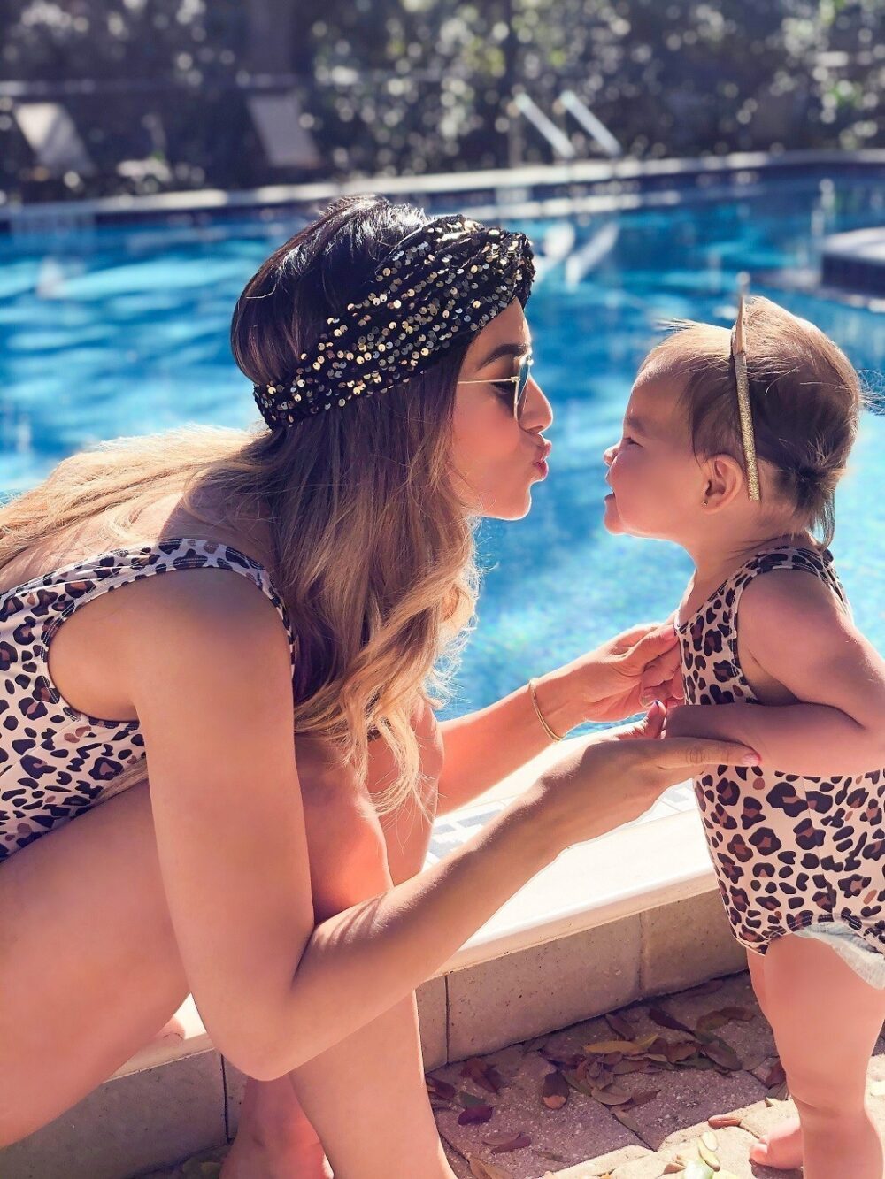 Mommy & Me Swimsuits - Leopard - Image 3