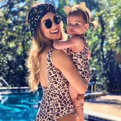 Mommy & Me Swimsuits - Leopard