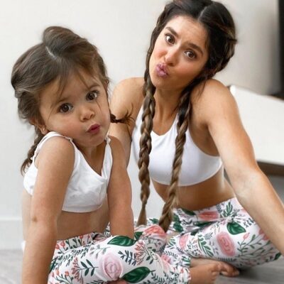 Mommy & Me Leggings - Rose