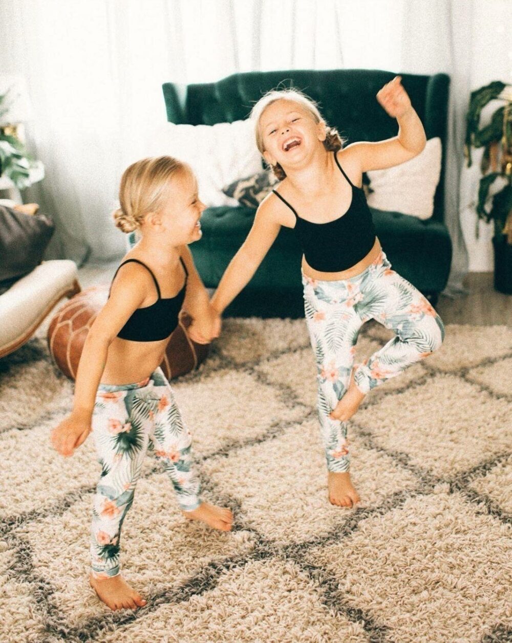 Mommy & Me Leggings - Tropical - Image 3