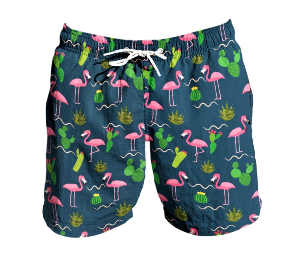 Matching Swim Trunks - Navy - Image 2