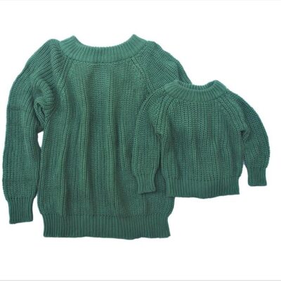 Mommy & Me Sweater - Olive