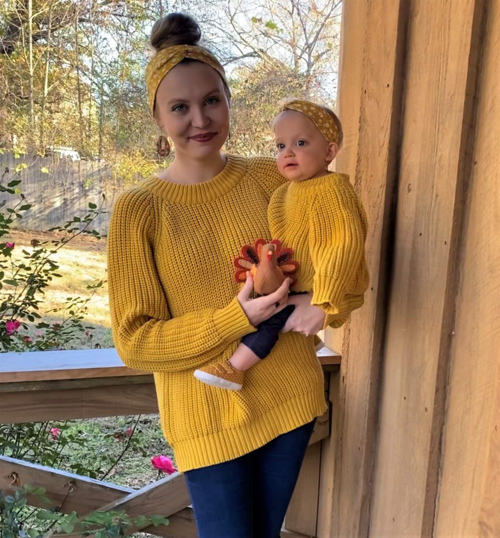 Mommy & Me Sweater - Mustard