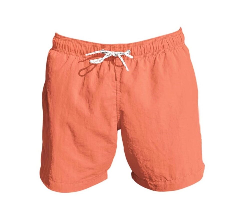 Matching Swim Trunks - Coral - Image 2