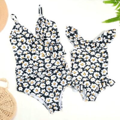 Mommy & Me Swimsuits - Daisy
