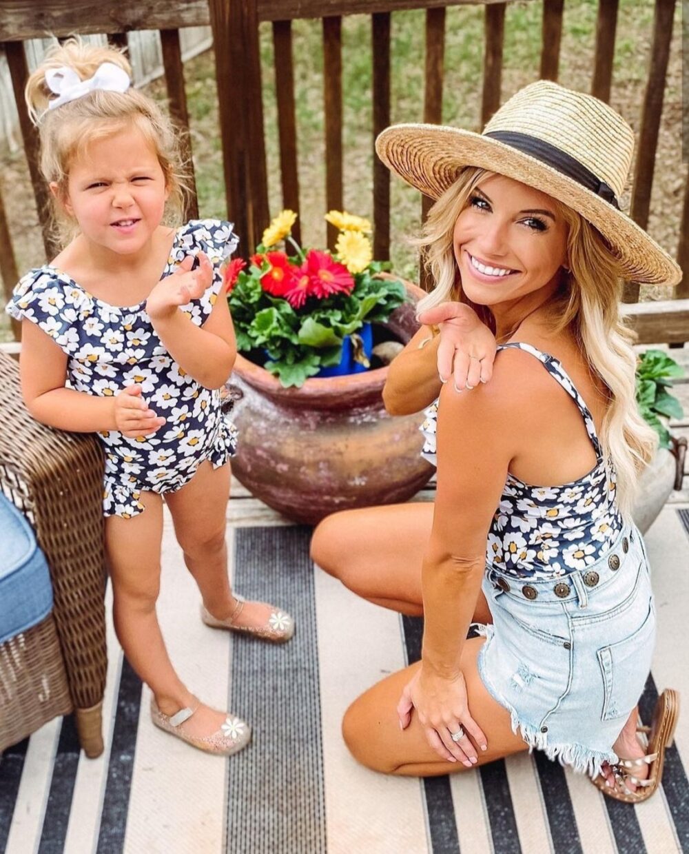Mommy & Me Swimsuits - Daisy