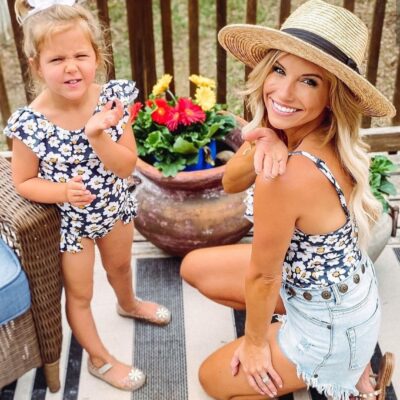 Mommy & Me Swimsuits - Daisy