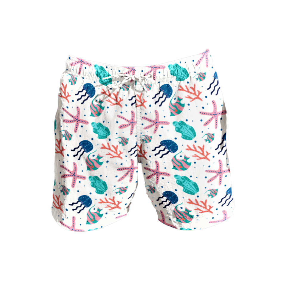 Matching Swim Trunks - Ocean - Image 2