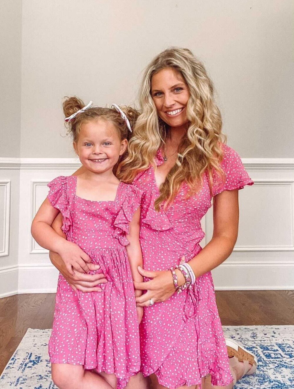 Mommy & Me Matching Dress - Mustard - Image 2