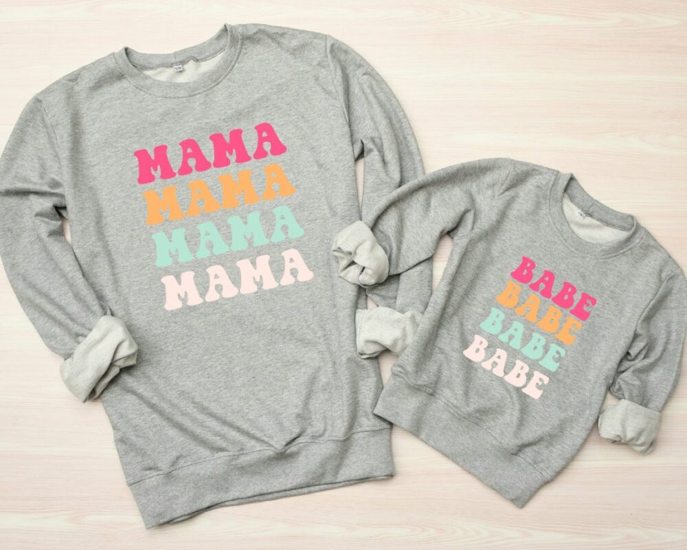 Mama and Mini Jumper - Pastel