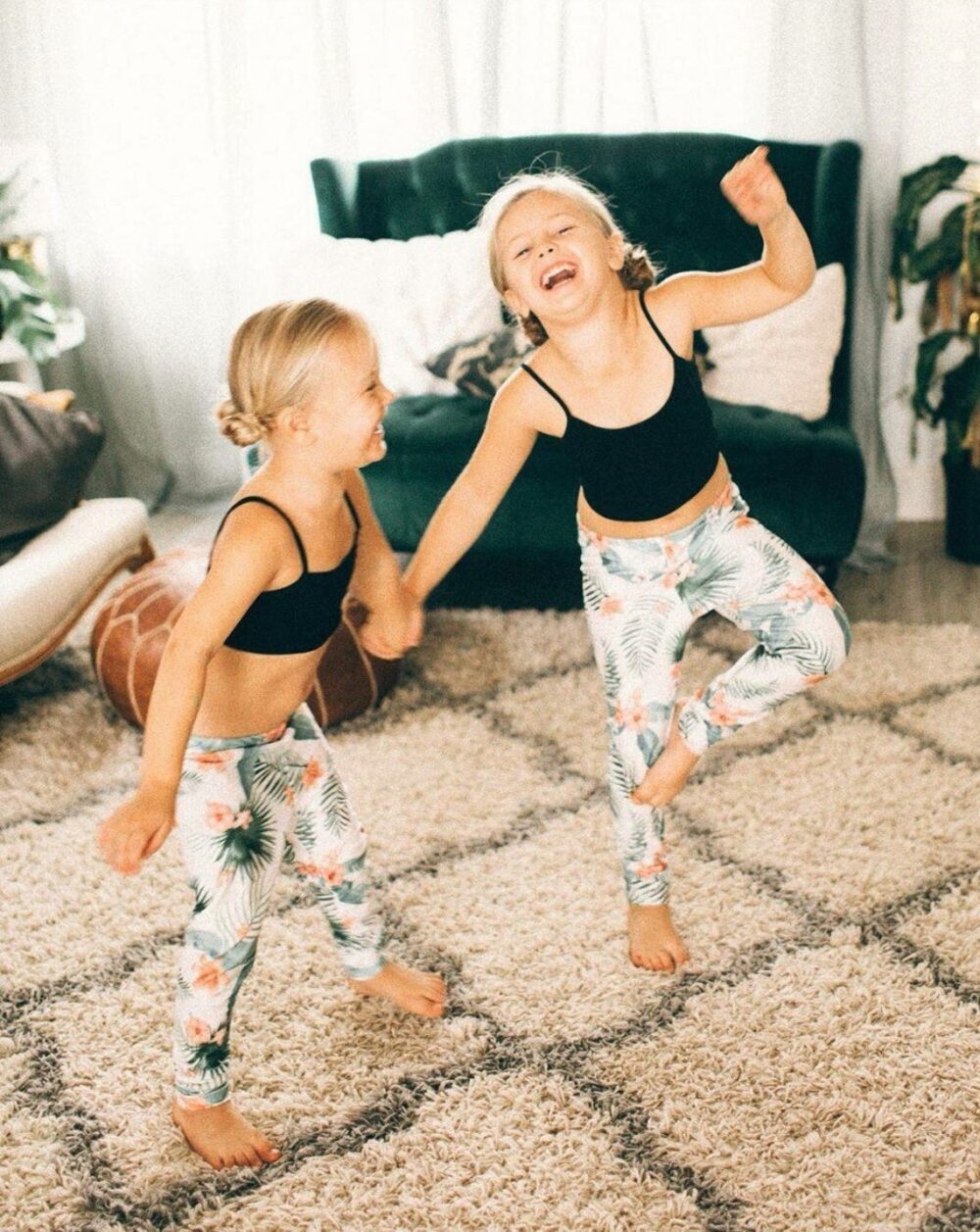 Mommy & Me Leggings - Tropical - Image 2