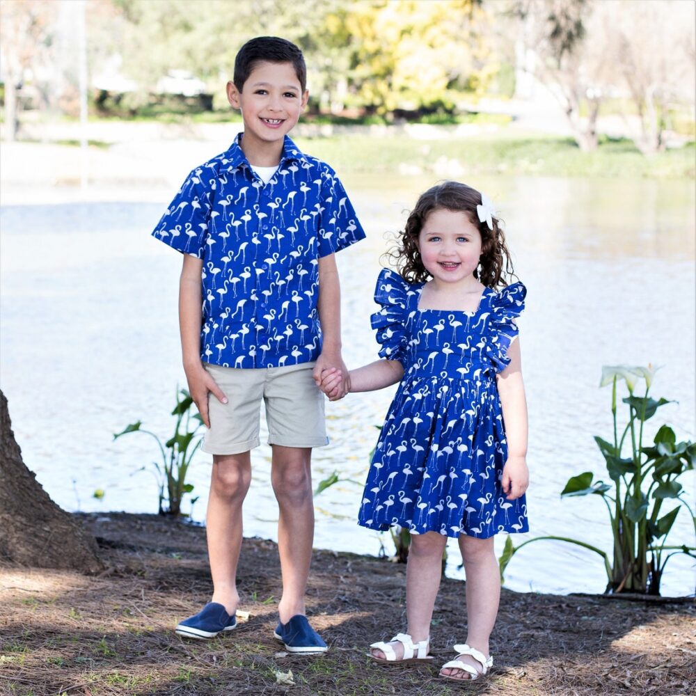 Siblings Outfit – Flamingo - Image 5