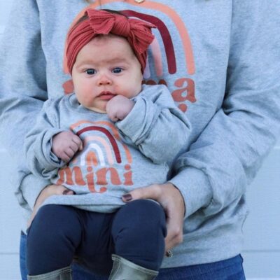 Mama & Mini Sweatshirts – Rainbow