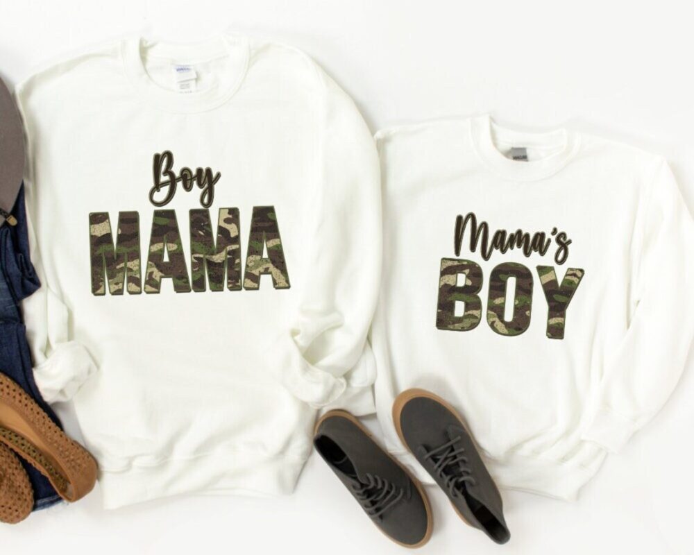 Mommy & Me Sweatshirts – Boy Mama