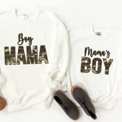 Mommy & Me Sweatshirts – Boy Mama