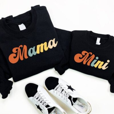 Mama & Mini Sweatshirts – Mama Colourful