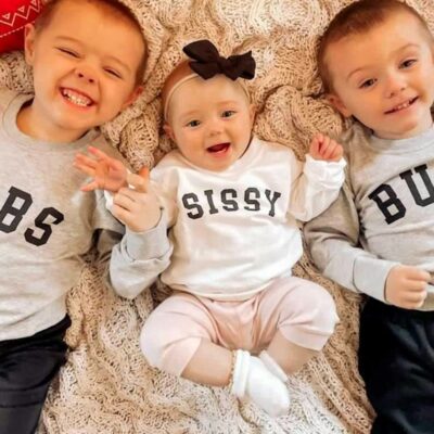 Matching Sweatshirts – Siblings