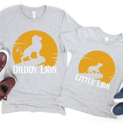 Daddy & Me T-Shirts – Lion King