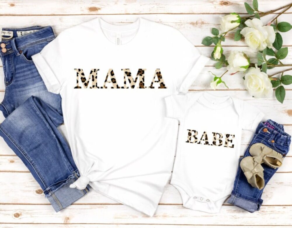 Mommy & Me Set – Babe Leopard