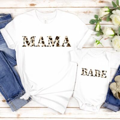 Mommy & Me Set – Babe Leopard