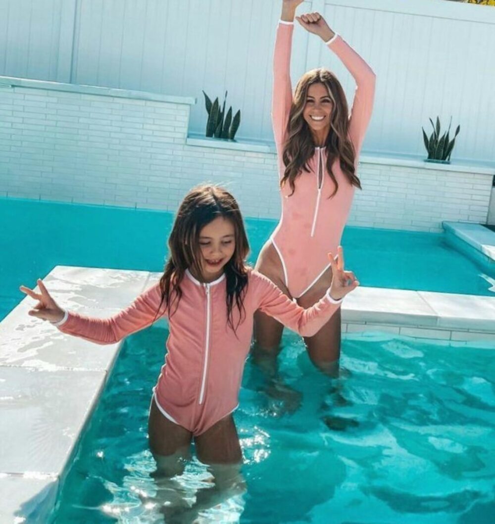 Mommy & Me Swimsuits – Eco Rib - Image 2