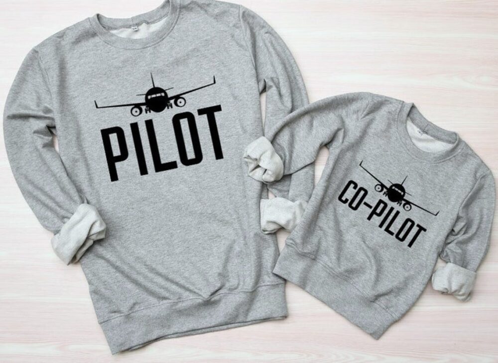 Father & Son Sweatshirts – Pilot