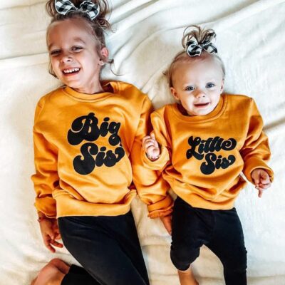 Matching sweatshirts – Brother and Sister