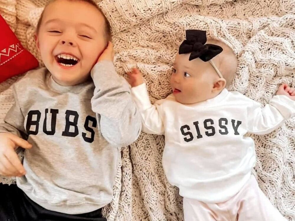 Matching Sweatshirts – Siblings - Image 5