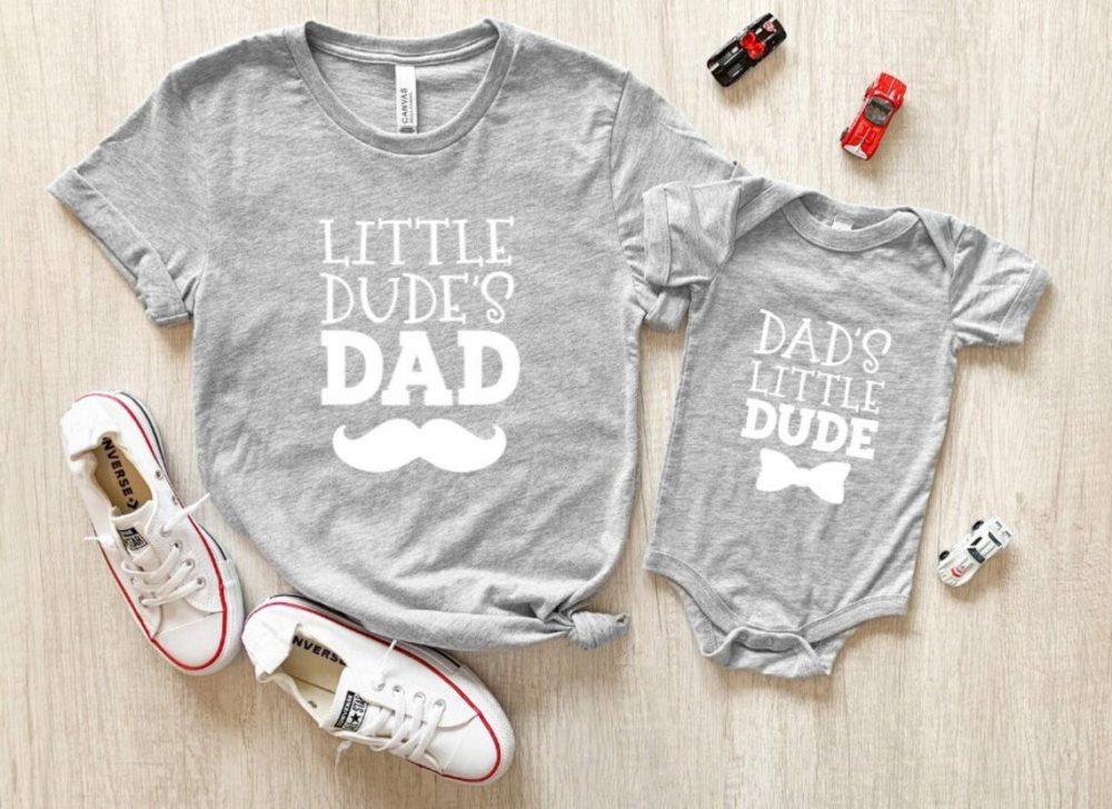 Daddy & Me T-Shirts – Little Dude - Image 2