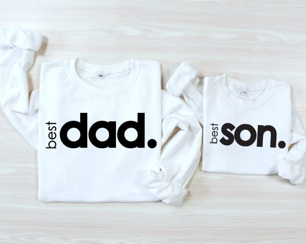 Daddy & Me Sweatshirts – Best Dad