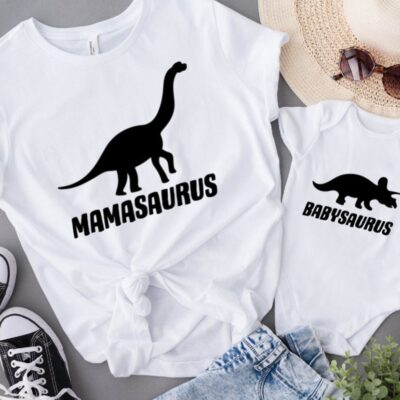 Mommy & Me T-Shirts – Mamasaurus