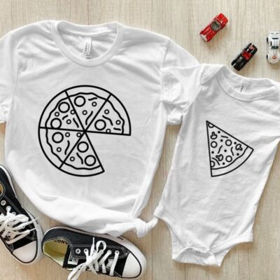 Daddy & Me T-Shirts – Pizza
