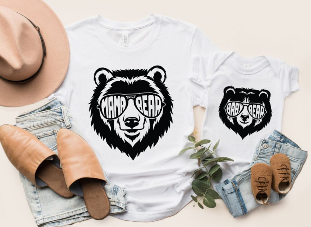 Daddy & Me T-Shirts – Papa Bear - Image 2