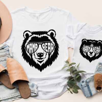 Mommy & Me T-Shirts – Mama Bear