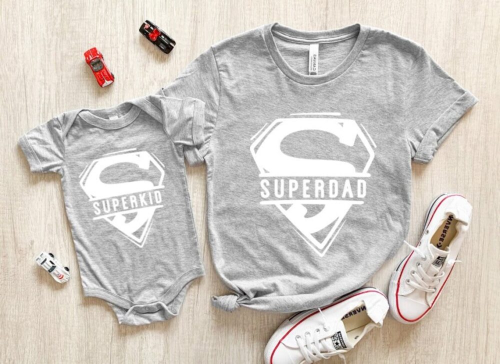 Mommy & Me T-Shirts – Supermom - Image 2