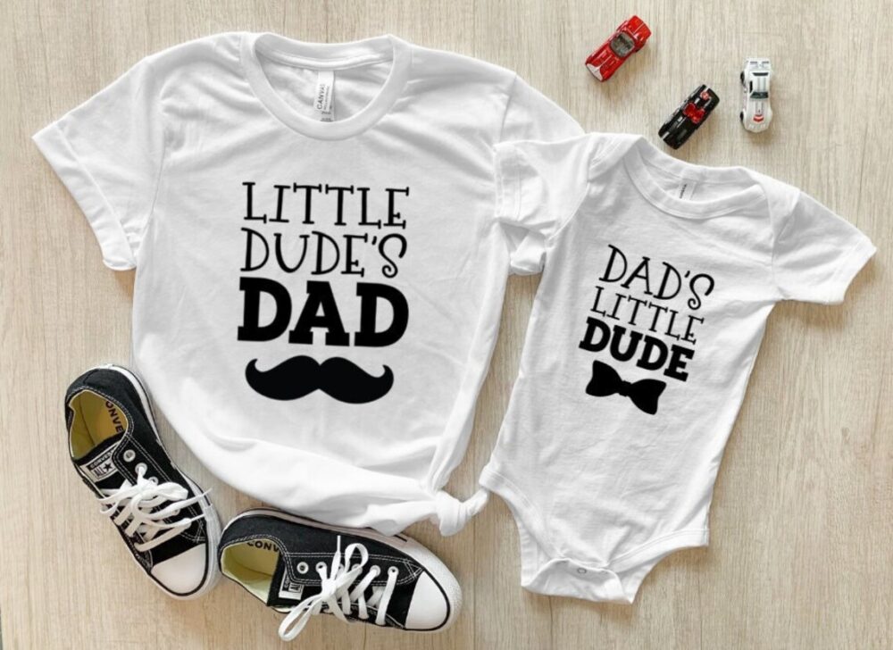 Daddy & Me T-Shirts – Little Dude