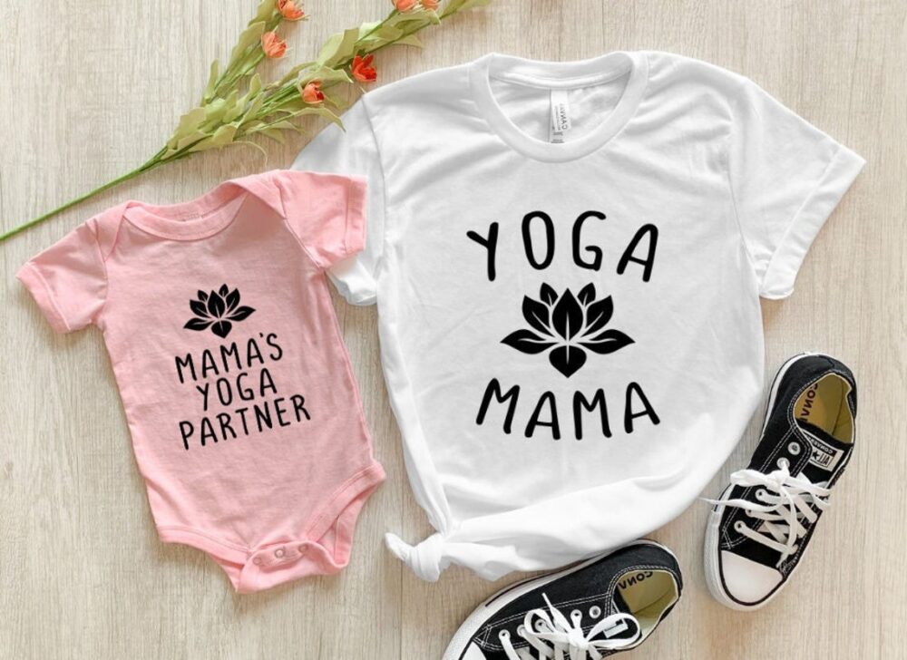 Mommy & Me T-Shirts - Yoga Mama
