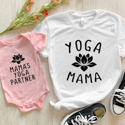 Mommy & Me T-Shirts - Yoga Mama