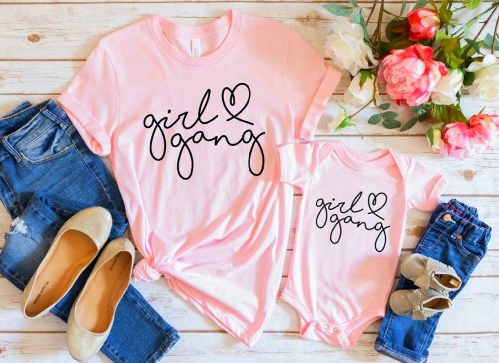 Mommy & Me T-Shirts – Girl Gang - Image 2