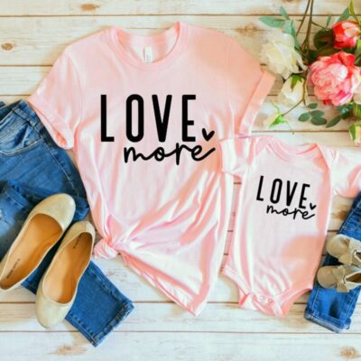 Mommy & Me T-Shirts – Girl Gang Pink
