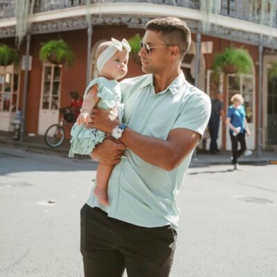 Father & Daughter Outfit - Sage