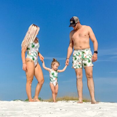 Matching Family Swimsuits - Tropical