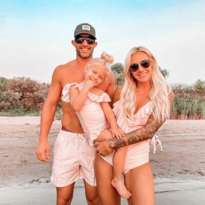 Matching Family Swimsuits -Pink