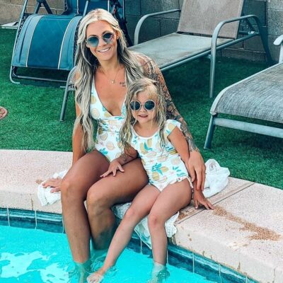 Mommy & Me Swimsuits - Lemon
